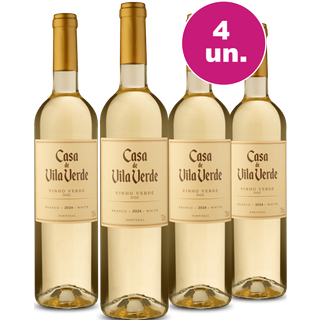 Kit 4 - Casa De Vila Verde D.O.C. Vinho Verde 2024 - Exclusivo We