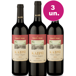 Kit 3 - Kaipu Cabernet Sauvignon - Exclusivo We