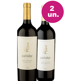 Kit 2 - Degustação Partridge Gran Reserva - Oferta Absurda