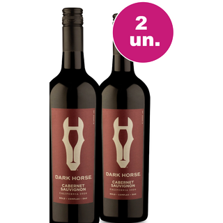 Kit 2 - Dark Horse Cabernet Sauvignon - Oferta Absurda