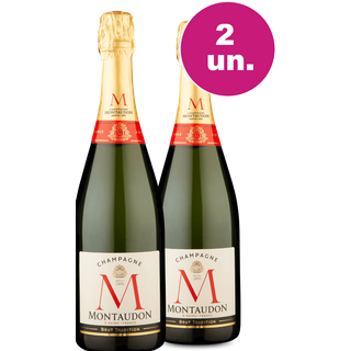Kit 2 - Champagne Montaudon - Oferta Absurda