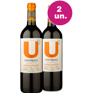Kit 2 - U By Undurraga Cabernet Sauvignon - Oferta Insana