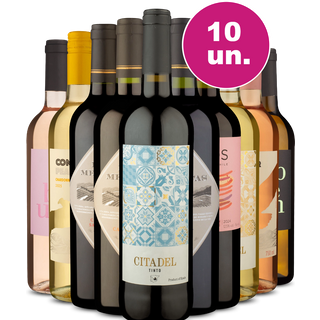 Kit 10 - Especial de Janeiro - R$23,90 por Garrafa