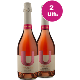 Kit 2 - Espumante U By Undurraga Rose Brut - Oferta Insana