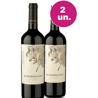 Kit 2 - Metropolitano Cabernet Sauvignon - Spoiler Black Wine