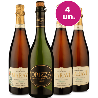 Kit 4 - Maraví e Drizza Brut - Exclusivo We