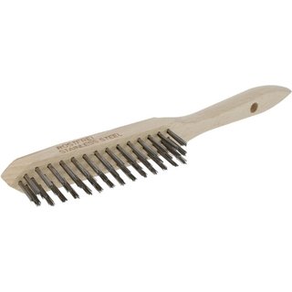 Osborn Stainless steel wire brush 3 rows 0001151333