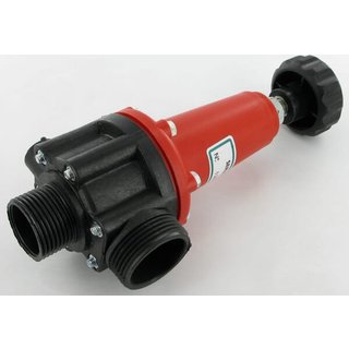 Polmac Pressure relief / reg. valve 1" x1 1/4" 15bar Viton 00200016V