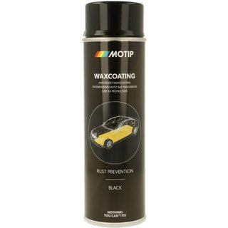 Motip Anti rust wax coating black 500ml 00135MOT