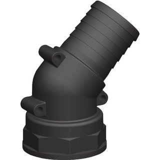 Arag Hose tail 45° 50mm x 2" F 111750