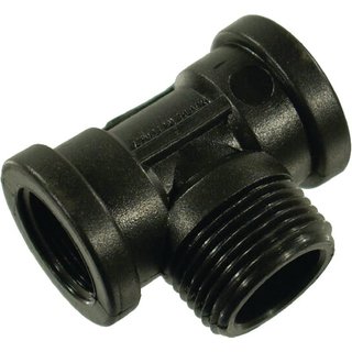 Arag T piece 2xFemale3/4"+1xmale 1" 133034