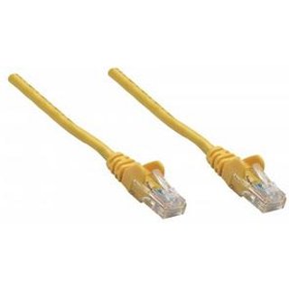 Intellinet Network Patch Cable Cat6A 10m Yellow Copper S/FTP LSOH / LSZH PVC RJ45 Gold Plated Contacts Snagless Booted Lifetime Warranty 10 m Cat6a S/FTP (S-STP) RJ-45 RJ-45 Yellow