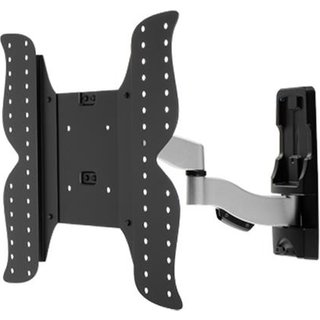 Amer Mounts AMRWEX420. Maximum weight capacity: 25 kg Minimum screen size: 66 cm (26") Maximum screen size: 139.7 cm (55") Maximum VESA mount: 400 x 400 mm. Tilt angle range: -12 - 0. Product colour: Black Stainless steel