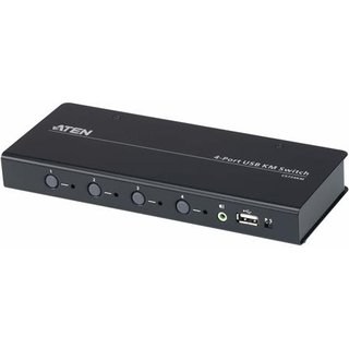 ATEN CS724KM KVM switch Black