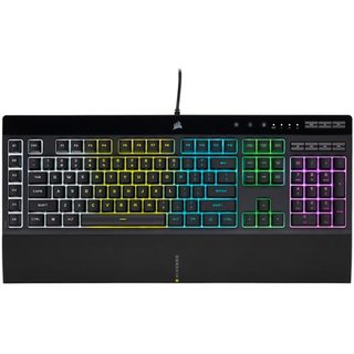 Corsair K55 CORE RGB Full-size (100%) Wired USB Mechanical RGB LED Black