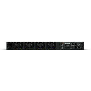 CyberPower PDU41004 Managed Switched 1U Single-phase Horizontal Steel Black