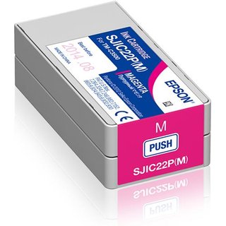 Epson C33S020603/SJI-C-22-P-(M) Ink cartridge magenta 32.5ml for Epson