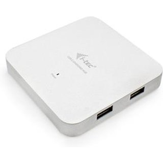 i-tec Metal USB-C Charging HUB 4x USB 3.0 + Power Delivery 60W USB 3.2 Gen 1 (3.1 Gen 1) Type-C USB 3.2 Gen 1 (3.1 Gen 1) Type-A White 60 W 0.33 m USB