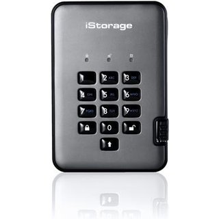iStorage diskAshur PRO HDD 3TB | Secure Portable Hard Drive |FIPS 140-2 Level 2 NCSC CPA NLNCSA BSPA & NATO Restricted | AES-XTS 256-bit Hardware Encryption | PIN protected | OS & Platform Independent |GDPR TAA Compliant|Brute force hack defence