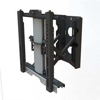 PMV PMVVIDEOWALL. Maximum weight capacity: 50 kg Minimum screen size: 101.6 cm (40") Maximum screen size: 190.5 cm (75") Minimum VESA mount: 200 x 200 mm Maximum VESA mount: 600 x 400 mm. Product colour: Black Silver
