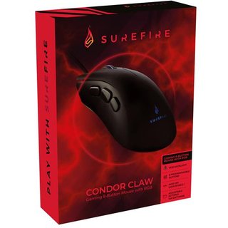 SureFire Condor Claw mouse Gaming Right-hand USB Type-A Optical 6400 DPI