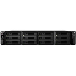 Synology RX1217RP disk array 0 TB Rack (2U) Black, Grey