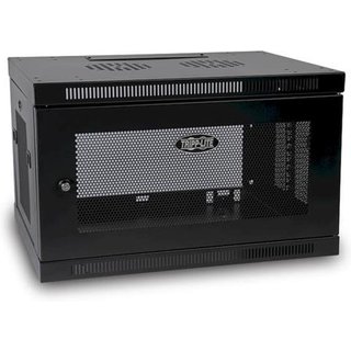 Tripp Lite SRW6U SmartRack 6U Low-Profile Switch-Depth Wall-Mount Mini Rack Enclosure. Type: Wall mounted rack Rack capacity: 6U Maximum weight capacity: 90.7 kg. Weight: 13.2 kg. Product colour: Black