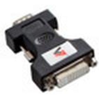 V7 Black Video Adapter DVI-I Female to VGA Male. Connector 1: VGA Connector 2: DVI-I. Product colour: Black