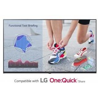 LG 75UL3J-B Signage Display Digital signage flat panel 190.5 cm (75") IPS Wi-Fi 330 cd/m 4K Ultra HD Black WebOS 16/7