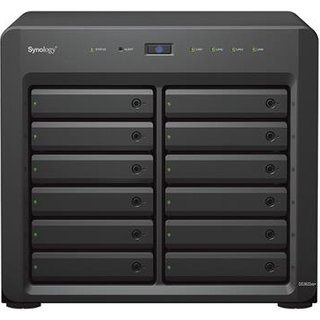 Synology DiskStation DS3622XS+ + 12x12TB NAS Desktop Intel® Xeon® D D-1531 16 GB DDR4 144 TB HDD DiskStation Manager Black