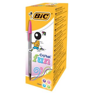 BIC Cristal Fun Lime Stick ballpoint pen 20 pc(s)
