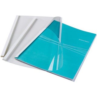 Fellowes 53154 binding cover A4 Plastic Transparent, White 100 pc(s)