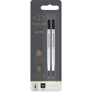 Parker 1950325 pen refill Medium Black 2 pc(s)