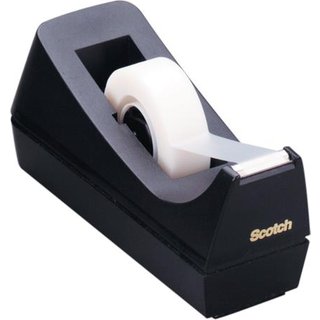 Scotch 7000028837 tape dispenser Metal Plastic Black