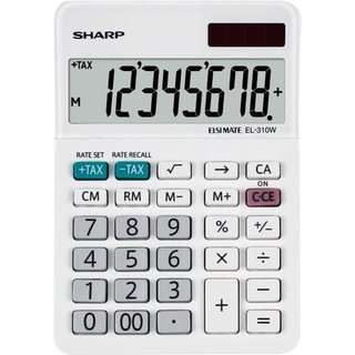 Sharp EL-310W calculator Desktop Financial White