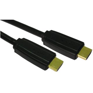 Cables Direct 2m High Speed HDMI with Ethernet Cable HDMI cable HDMI Type A (Standard) Black