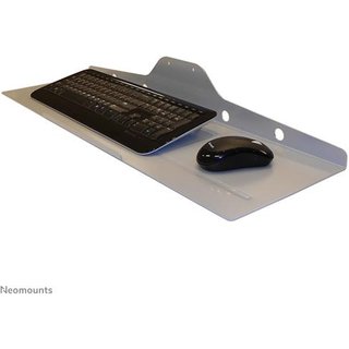 Neomounts KEYB-V100 Keyboard/mouse shelf - w 75 cm Silver Steel 10 kg 75 x 75 mm 0 - 750 mm 75 x 75 mm