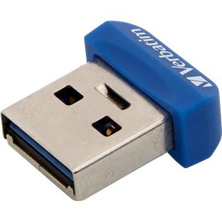 Verbatim Store 'n' Stay NANO - USB 3.0 Drive 16 GB - Blue. Capacity: 16 GB Device interface: USB Type-A USB version: 2.0. Form factor: Cap. Weight: 3 g. Product colour: Blue