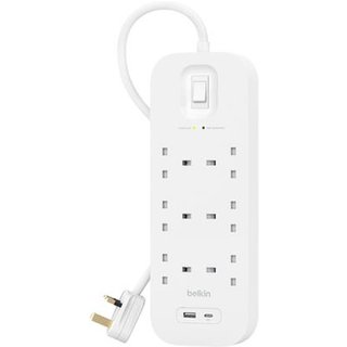 Belkin Connect White 6 AC outlet(s) 2 m