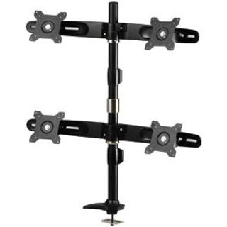 Amer Mounts AMR4P Bolt-through 8 kg 38.1 cm (15") 61 cm (24") 100 x 100 mm Black