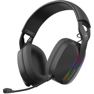 Marvo Scorpion HG9086W Gaming Headphones Tri-Mode Connection 2.4GHz Wireless BT 5.3 or Wired Sterio Sound RGB - PC Android MAC OS iOS PS4 PS5 and Switch Compatible 40mm Audio Drivers Omnidirectional Mic Wired & Wireless Head-band Black