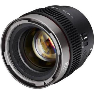 Samyang V-AF. Component for: MILC Closest focusing distance: 0.69 m Lens mount interface: Sony FE. Camera brands compatibility: Sony. Product colour: Black. Diameter: 7.22 cm Filter size: 58 mm Length: 72.1 mm