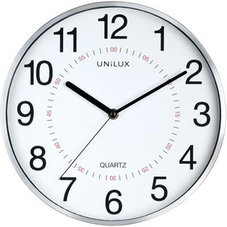 Unilux 400094280 wall/table clock Quartz clock Round Grey