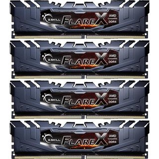G.Skill Flare X F4-2400C16Q-64GFX memory module 64 GB 4 x 16 GB DDR4 288-pin DIMM