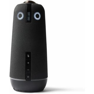 Owl Labs Meeting Owl 4+ 360-Degree 4K Smart Video Conference Camera Microphone and Speaker (Automatic Speaker Focus Smart Zooming and Noise Equalising) Group video conferencing system CMOS 4K Ultra HD 30 fps Charcoal
