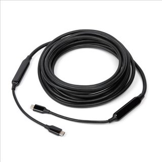 Owl Labs USB C to C SuperSpeed Cable (16 Feet / 4.87M) for Meeting Owl 4+. Cable length: 4.87 m. Connector 1: USB C Connector 2: USB C Product colour: Black