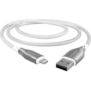 Cygnett CY4661PCCAL lightning cable 2 m Grey White