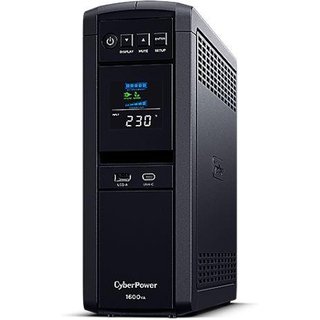 CyberPower CP1600EPFCLCD-UK uninterruptible power supply (UPS) Line-Interactive 1.6 kVA 1000 W 6 AC outlet(s)