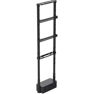 Ergonomic Solutions SpacePole Digital Signage Height adjustable in-window mount for portrait screens up to 75" (up to VESA 400x600)