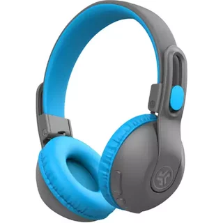 JLab JBuddies Studio 2 Headset Wired & Wireless Head-band Calls/Music USB Type-C Bluetooth Blue Grey